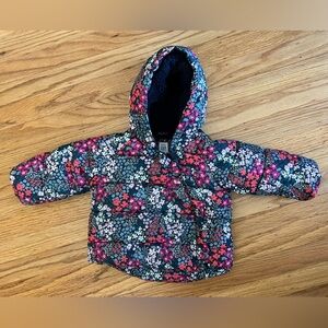 Baby GAP Floral Puffer Jacket